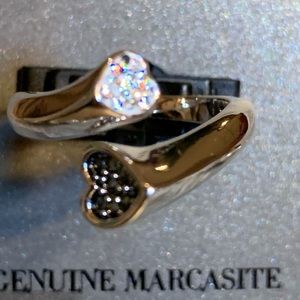 🍃Silver Luxuries® Women’s Silver Marcasite Ring🍃